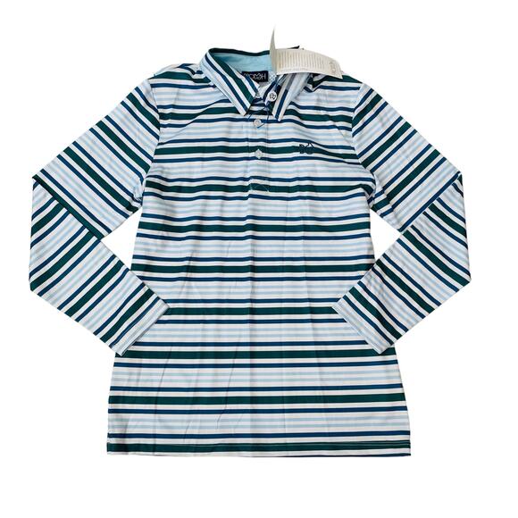 NWT Prodoh Size Medium (10/12) Blue Spruce Stripe Performance - Picture 1 of 6